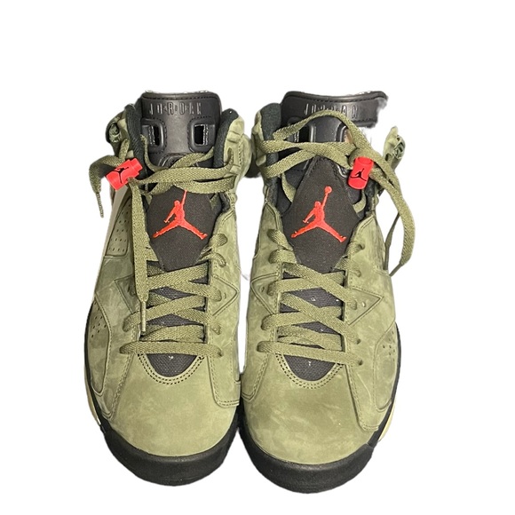 Travis Scott x Air Jordan 6 Retro 'Olive' size 11